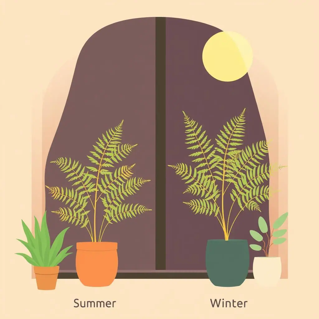Seasonal Fern Care: Summer vs Winter Indoor Needs