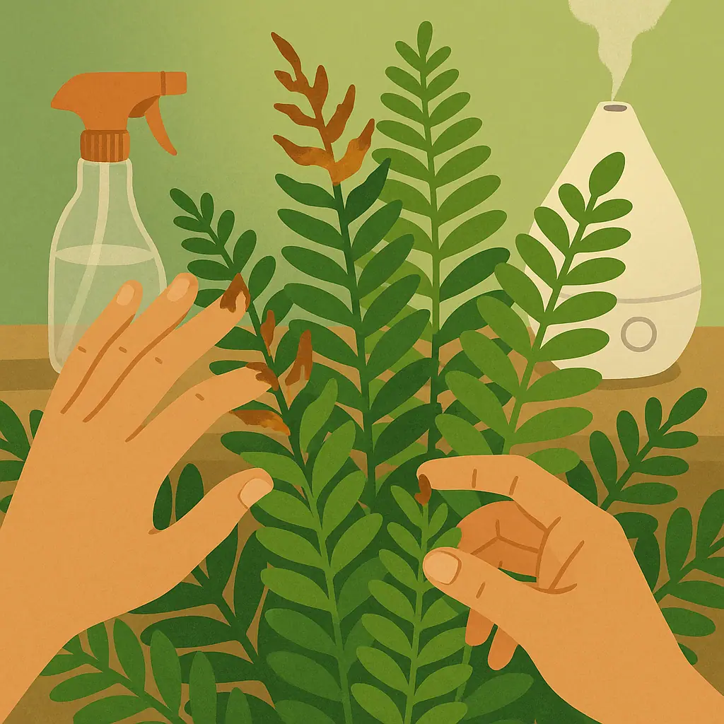 Crispy Fern Tips: Understanding and Preventing Leaf Burn