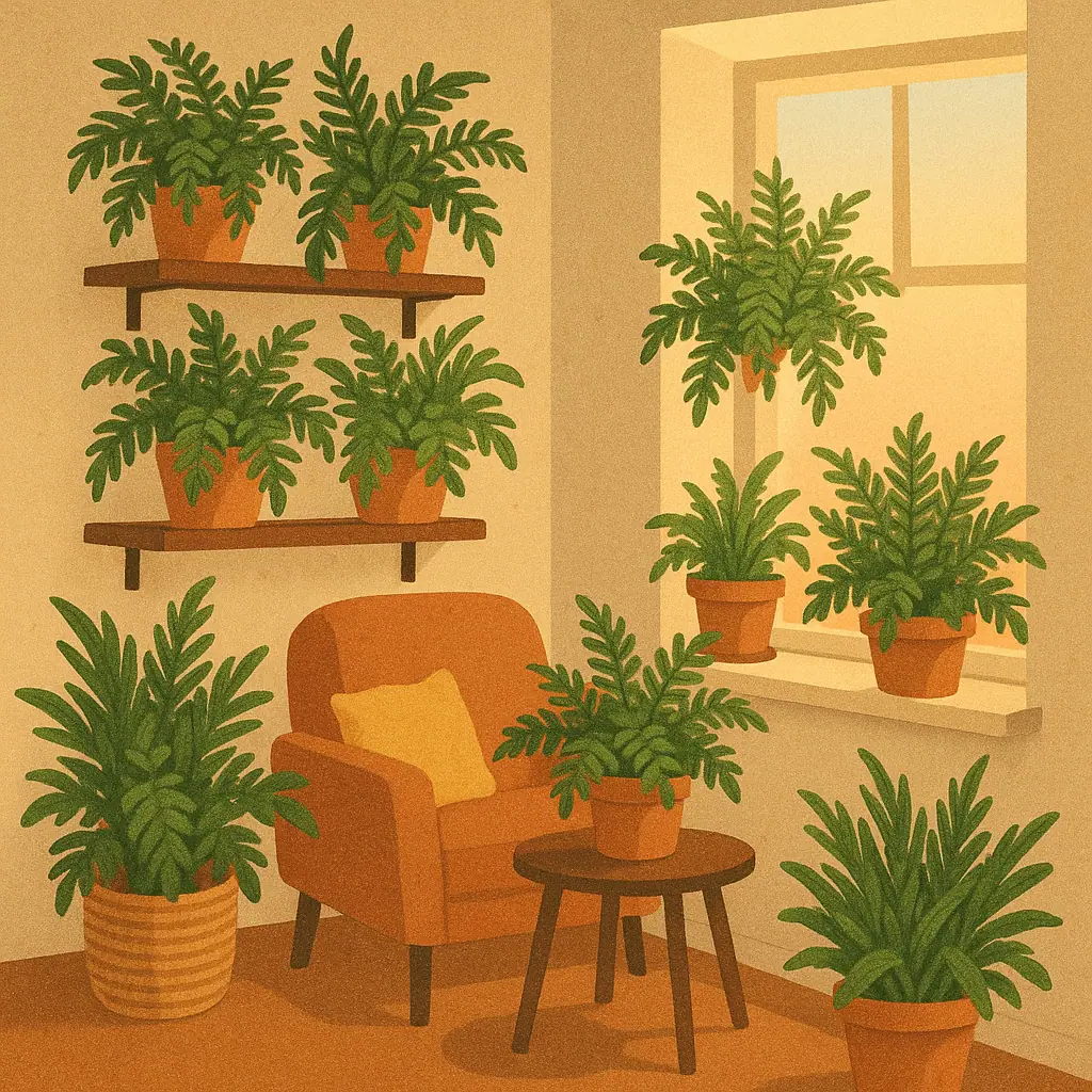 Small Space Fern Gardens: Big Impact in Tiny Homes