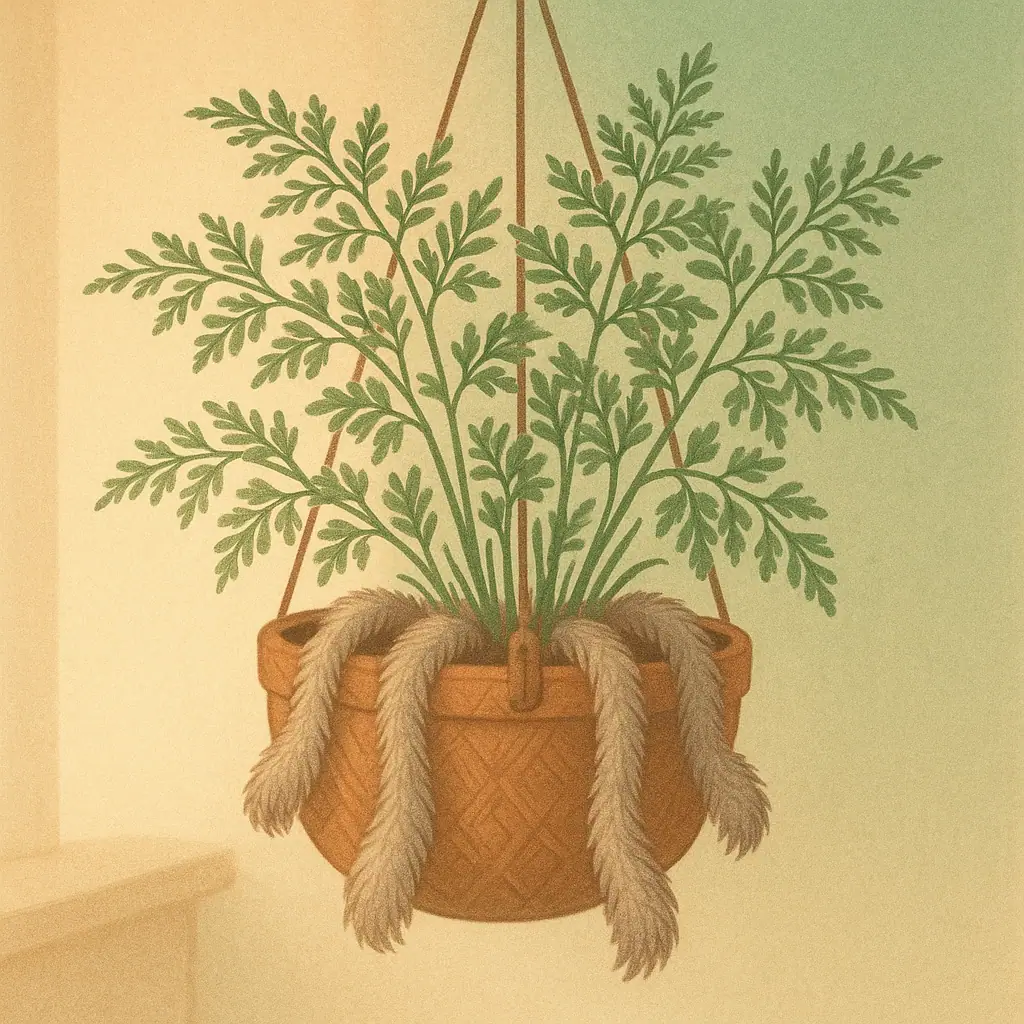 Rabbit Foot Fern: Fuzzy Rhizomes and Easy Care