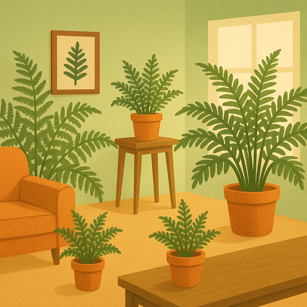 choosing indoor ferns