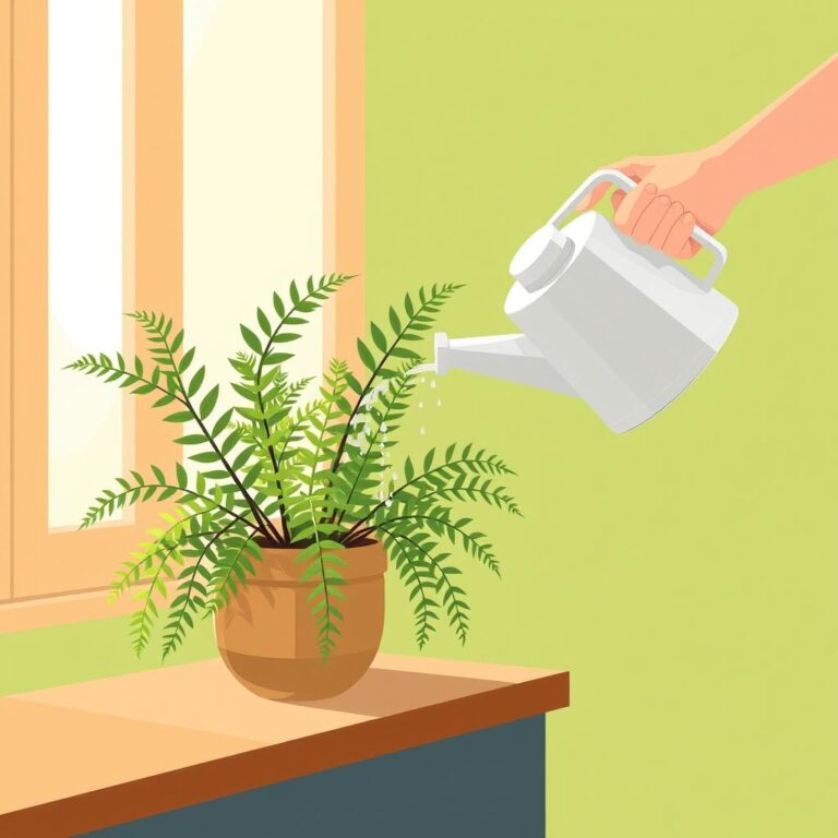 fern watering