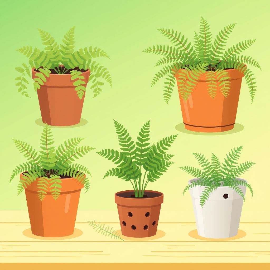 fern pots