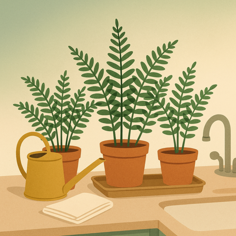 How to Create a Simple Fern Watering Station at Home